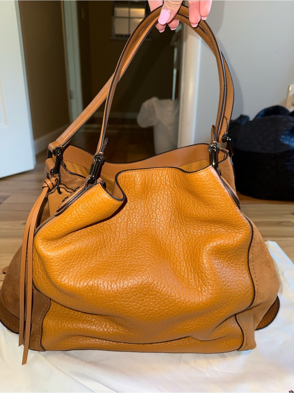 Coach Edie Shoulder Bag - Picture 2 of 7